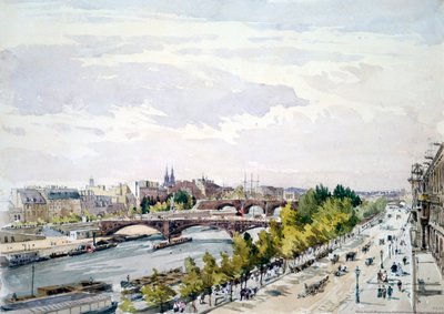 Paris, depuis la fenêtre de la Salle d