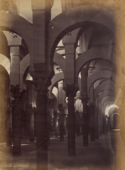 [Intérieur, mosquée de Cordoue] - Charles Clifford