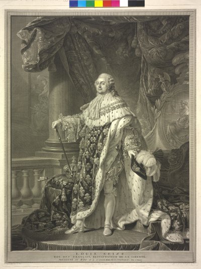 Roi de France Louis XVI - Charles Clément Bervic