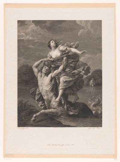 Enlèvement de Déjanire par Nessos - Charles Clément Bervic