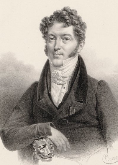 Portrait du violoniste et compositeur Charles Philippe Lafont 1781-1839 - Charles Constans