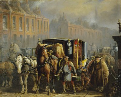 Un cab londonien - Charles Cooper Henderson