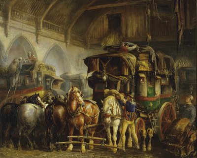 Une Diligence à Paris - Charles Cooper Henderson