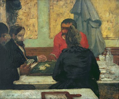 Joueurs de cartes, 1883 - Charles Cottet