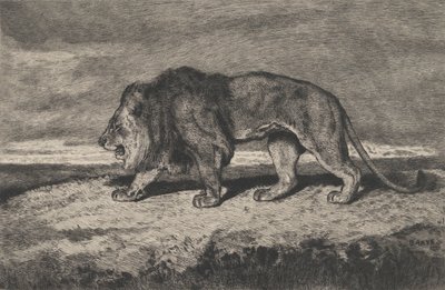 Lion marchant - Charles Courtry