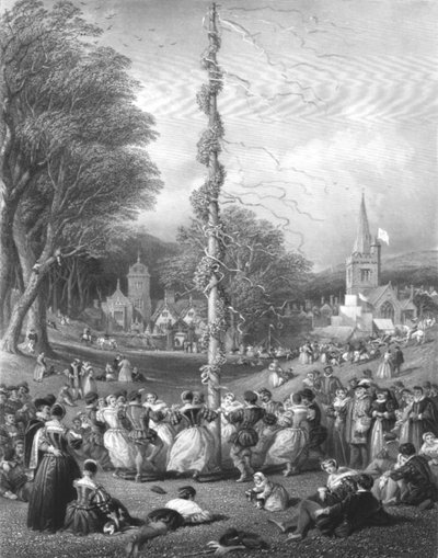 Le Mât de Mai, 1866 - Charles Cousen
