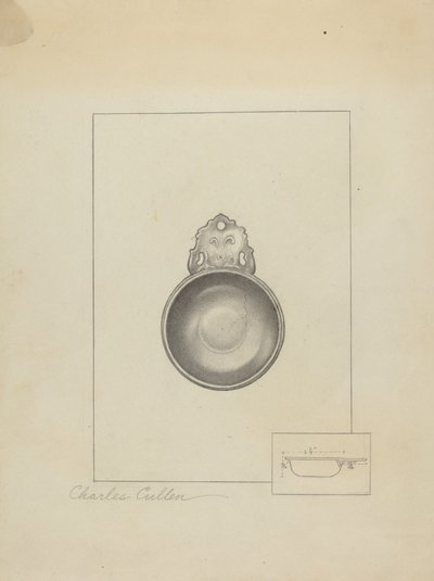 Bol en étain - Charles Cullen