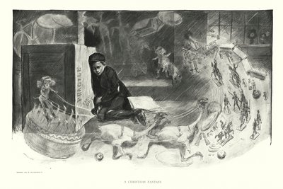 Une fantaisie de Noël - Charles Dana Gibson