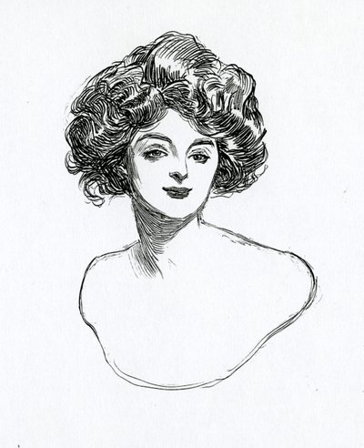 Une fille Gibson, c.1902 - Charles Dana Gibson