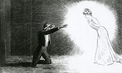 Un autre papillon de nuit, 1902 - Charles Dana Gibson