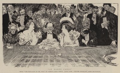 À Monte Carlo - Charles Dana Gibson