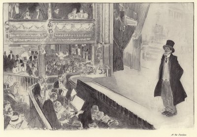 Au Pavillon - Charles Dana Gibson