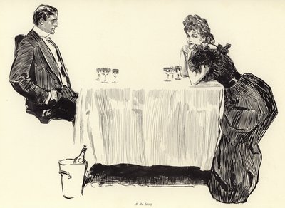 Au Savoy - Charles Dana Gibson