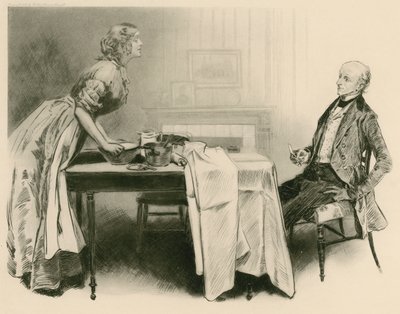 Dick Swiveller et la Marquise - Charles Dana Gibson