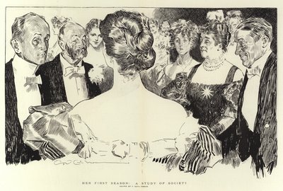 Sa première saison, une étude de la société - Charles Dana Gibson