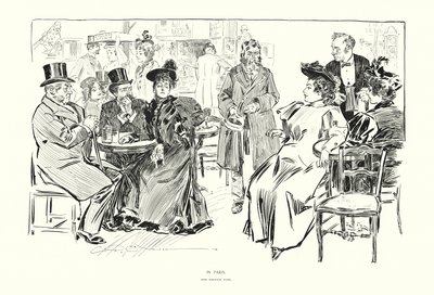 À Paris - Charles Dana Gibson