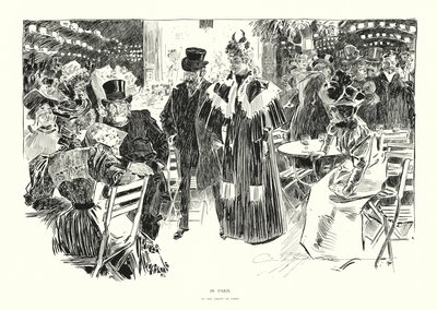 À Paris - Charles Dana Gibson