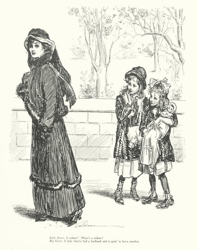 Petite sœur : Une veuve ? Qu