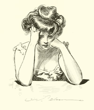 Elle décide de mourir malgré le Dr Bottles - Charles Dana Gibson