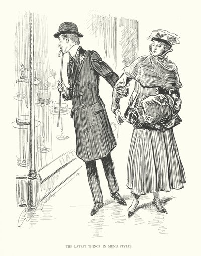 Les dernières tendances en styles masculins - Charles Dana Gibson
