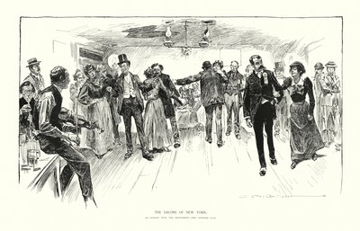 Les Salons de New York - Charles Dana Gibson