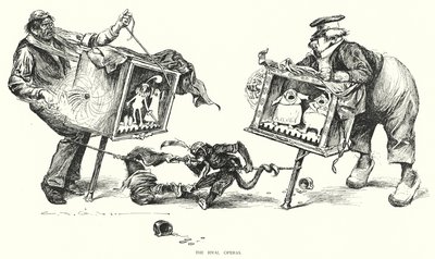 Les opéras rivaux - Charles Dana Gibson