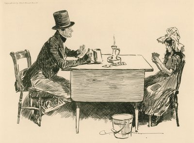 Tom Pinch et sa sœur - Charles Dana Gibson