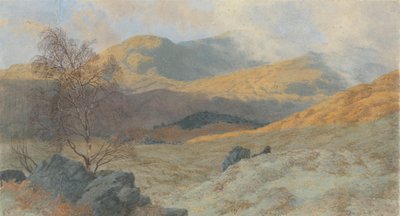 Givre, matin brumeux : Glen Lyon - Charles Davidson
