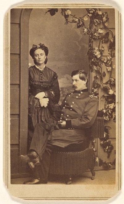 [Général George Brinton McClellan et son épouse] - Charles DeForest Fredricks