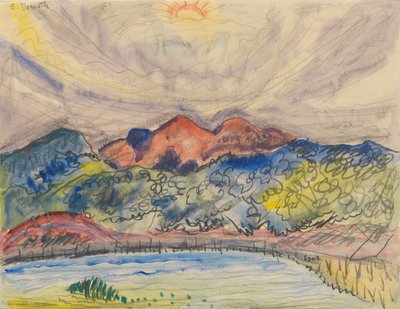 Paysage précoce, 1914 - Charles Demuth