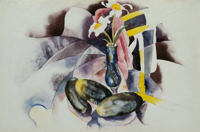 Fleurs et concombres - Charles Demuth
