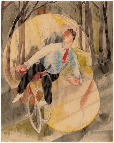 Au Music-Hall, le Cycliste - Charles Demuth