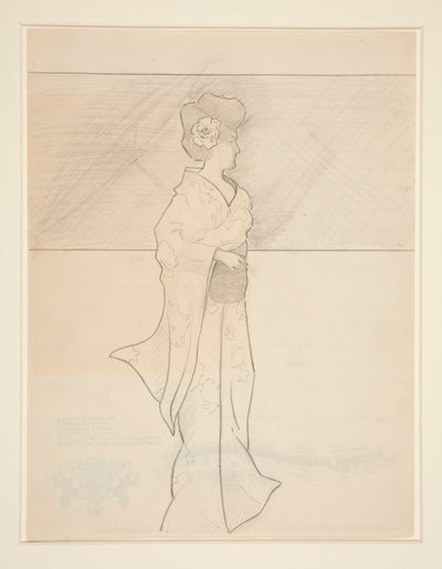 Dame japonaise - Charles Demuth