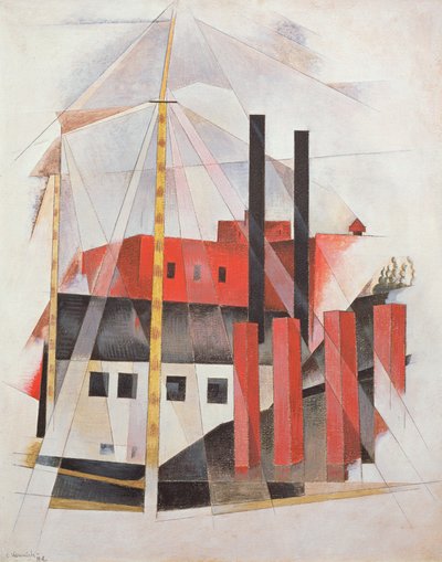 Vacances des déménageurs de piano, 1919 - Charles Demuth