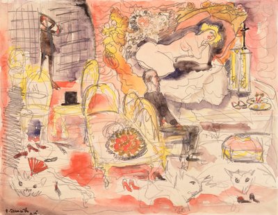 Nana de Zola, 1910 - Charles Demuth