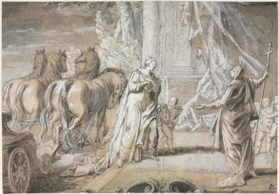 Madame de Maintenon retournant à l