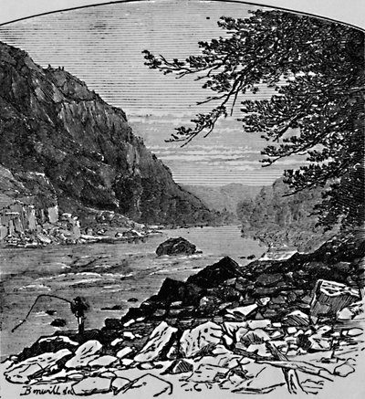 Le Bas Canyon, 1883 - Charles E. H. Bonwill