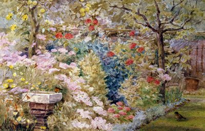 A Summer Garden. Jardin d