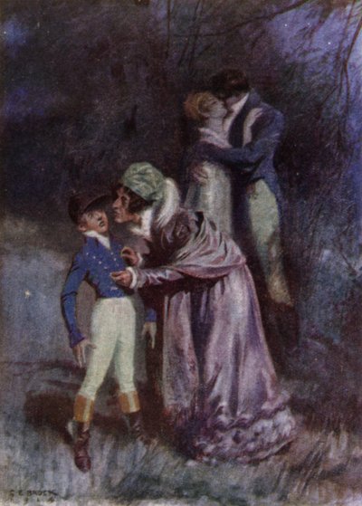 Illustration pour The Amateur Gentleman de Jeffery Farnol - Charles Edmund (after) Brock