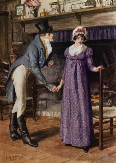 Illustration pour The Amateur Gentleman de Jeffery Farnol - Charles Edmund (after) Brock