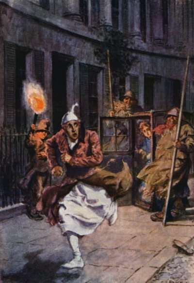 Illustration pour Les Papiers de Pickwick de Charles Dickens - Charles Edmund (after) Brock