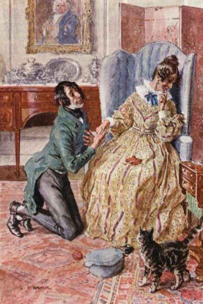 Illustration pour Les Papiers de Pickwick de Charles Dickens - Charles Edmund (after) Brock