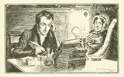 Charles Lamb, avec sa sœur, Mary - Charles Edmund Brock