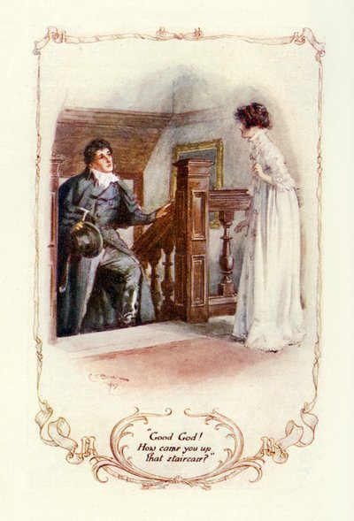 Mon Dieu ! Comment êtes-vous monté par cet escalier ? 1907 - Charles Edmund Brock