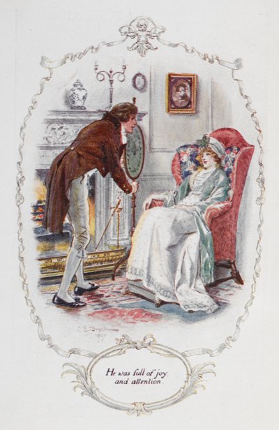 Il était plein de joie et d