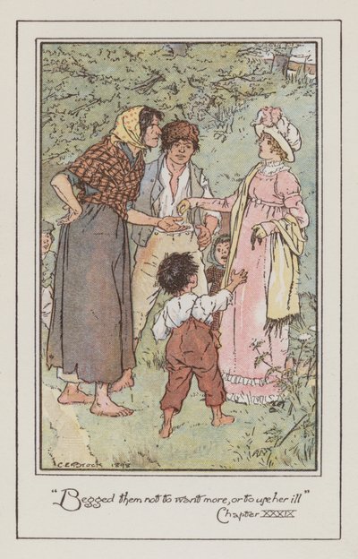 Illustration pour Emma de Jane Austen - Charles Edmund Brock
