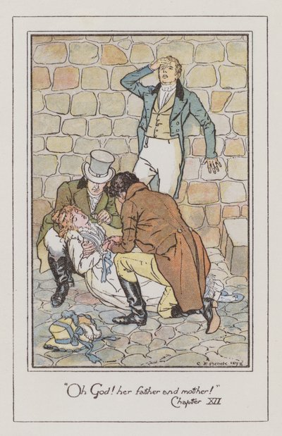 Illustration pour Persuasion - Charles Edmund Brock