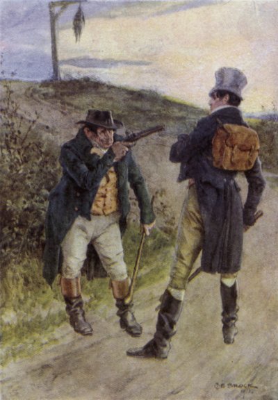 Illustration pour The Broad Highway a Romance of Kent - Charles Edmund Brock