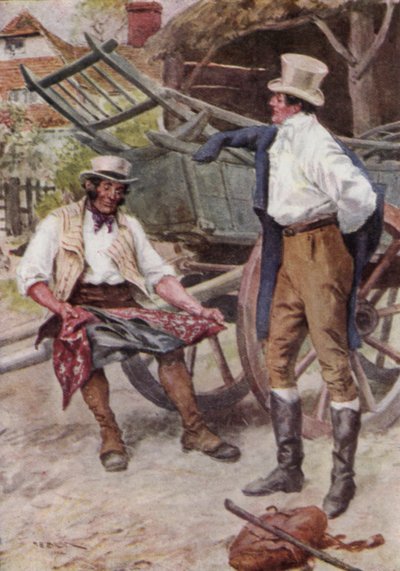 Illustration pour The Broad Highway a Romance of Kent - Charles Edmund Brock