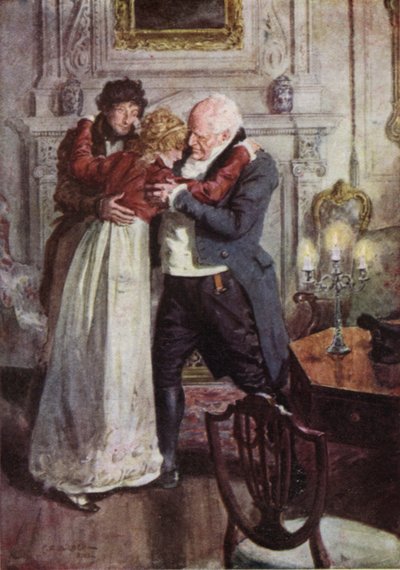Illustration pour The Broad Highway a Romance of Kent - Charles Edmund Brock